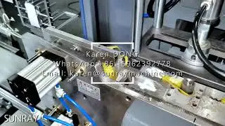 Indonesia SRB70D-2T 1L Bottle With In Mold Labeling Machine Testing