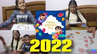 Children's day 2022 | children's day speech | children's day drawing | jalebi sisters
