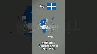 Evolution of Greece Part 6 ( Chapter 1 )  #history #map #evolut #europe #ww2