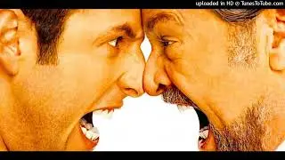 Losing an argument with yourself ( doing silly voices)