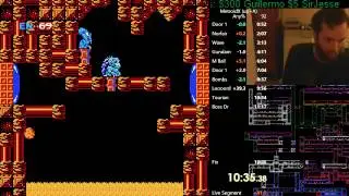 MetroidX 12:20 any%, up+A (WR)