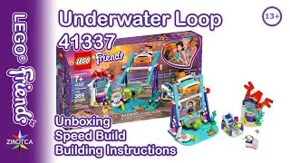 LEGO Friends 41337 Underwater Loop Set Unboxing | Toy Speed Build | Buidling Instruction