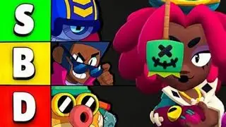 RANKING ALL BRALWRS IN BRAWL STARS ON A TIER LIST