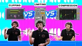 Clipping Vs Limiting Vs Compression