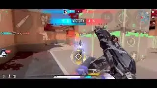 Hyper Front Moment | When you are better than a HACKER (Interstellar Gameplay) *VALORANT MOBILE*