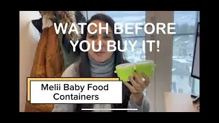 TODDLER AND BABY MEAL PREP MADE EASY! - Melii Baby Food Containers