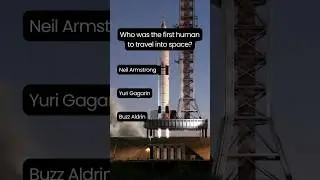 Who Was The First Human to Travel Into Space? #facts #triviatricks