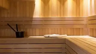 Last to leave the SAUNA!!!