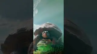GIANT TURTLE STANDOFF | Homo habilis Challenges an Ancient Beast