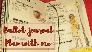 Plan with me / Bullet journal may 2017 / Мой ежедневник