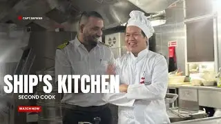 Second Cook | Ship | Vessel I LNG |#Martimetips #ShippingTrends #capt.safwan#marineshiplife