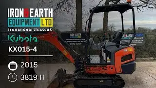 2015 Kubota KX015-4 Excavator 