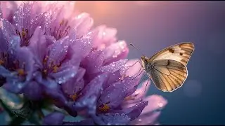 Butterfly Garden Lullaby | Relaxing Sleep Music with Nature & Birds Chirping | Magical Rhymes