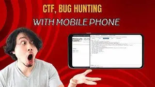 CTF and bug hunting with mobile phone using Kali nethunter , burp suite