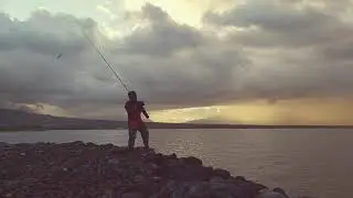Lure Casting | Overhead Cast | Slow Motion