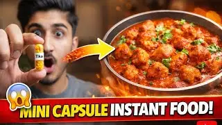 Mini capsule| instant food transformation|mini capsule|duniya ka sab se chota capsule|minicapsule1 