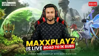RUSH GAMEPLAY | MAXX IS LIVE | #shorts #bgmi #bgmilive #shortsfeed #livebgmi #IQOONEO10 #120fps