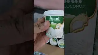 Amul tender coconut icecream ₹40 only #amul #icecream #tendercoconuticecream