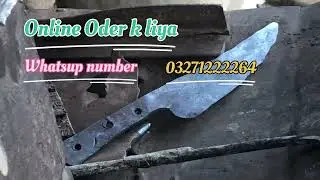 Ratti ki chure #how to make file to knife