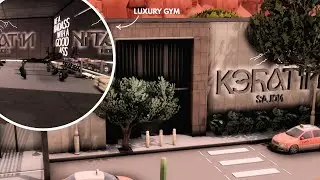 LUXURY HEALTH AND FITNESS CENTRE | CC LINKS | The Sims 4 Speed Build