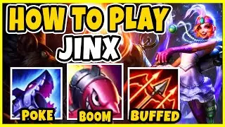 How To Play Jinx ADC In Season 10! The Rocket Launching MONSTER - League of Legends