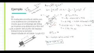MD - Cinética - Fuerza y Aceleración (Ejemplo 02)