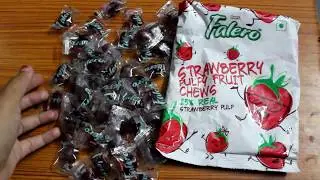 Mapro falero strawberry pulpy fruit chew