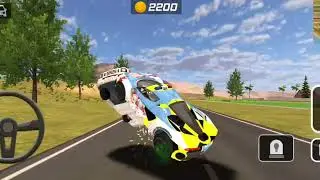 Police Car Completely Destroyed 😈💥 | Crash Simulator Test(5)