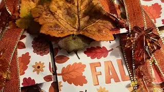 Простой и удобный карман для бумажного пакета!!🍁🍂