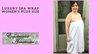 Luxury Spa Wrap Women's Plus Size