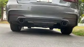 2013 BMW 335i- N55- F30- Dinan Free Flow Axle Back Exhaust