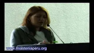 Testimonio: Katiuska Rodriguez - IV Foro Sobre Miastenia en el Per&uacute;