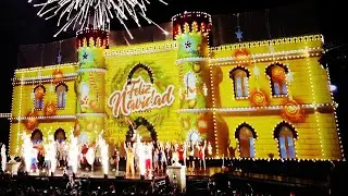 Iluminación Fachada Museo de los Niños 2019 - Espectáculo completo.