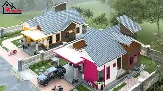 BANGLO MODERN 1508 SQ FT DESIGN BY BM STUDIO