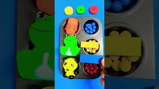 cute color mix ball 😍🤣🥰😍🤣🥰 #عالم_مرح #مرح_كي_جي #toys #mahertoys #foryou