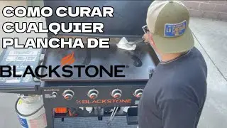 Como curar cualquier plancha BlackStone como un profesional - How to season any Blackstone Griddle!