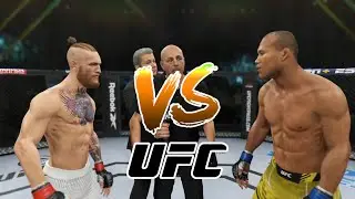 Conor McGregor vs. Jacare Souza (K1) | EA Sports UFC 4 - K1 Rules