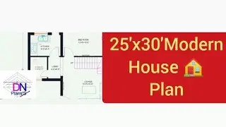 25by30 House 🏡 plan II 25by 30 Ghar Ka NAksha II25*30 Feet Modern House Plan