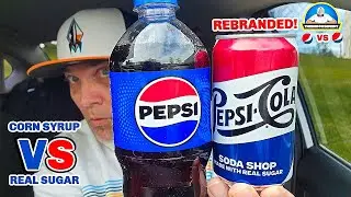 Corn Syrup Pepsi&reg; VS Real Sugar Pepsi&reg;! | Soda Shop Pepsi&reg; Rebranding | theendorsement