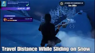 Travel Distance While Sliding on Snow - Fortnite Week 7 Weekly Quest