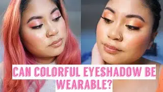 How To Make Colorful Eyeshadow Wearable | Victoria Briana