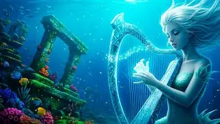 Crystal Harp Mermaid 🧜&zwj;♀️ Magical Underwater Lo-Fi (Relax & Dream) 😴