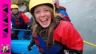Iceland's Glacial River Rafting! 🙌🚣 - Extreme grade 4 rapids!