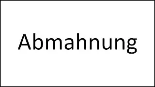 Abmahnung - Wie mahnt man als Arbeitgeber richtig ab? | Fachanwalt Alexander Bredereck