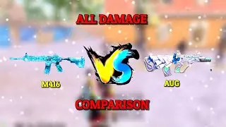 AUG VS M4 BGMI WEAPON COMPARISON + GUIDE/ TUTORIAL (TIPS & TRICKS)