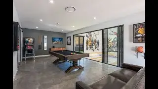 Stunning house with its own indoor basketball court in Gold Coast