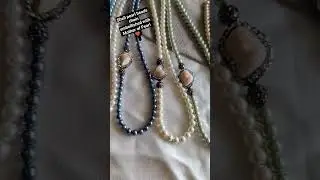 Shell pearl beads chain embellished with Mother of Pearl❤️ customize now📱📱 +91 99471 43315 #PearlBee
