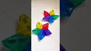 Build a 3D Star with CONNETIX Magnetic Tiles