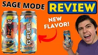 NEW Naruto Sage Mode GFUEL Can REVIEW!