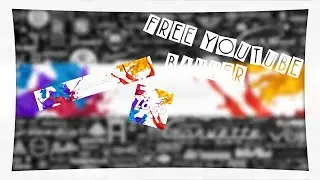 Free Youtube Banner (Abstract) | Free Download | Dogskillah